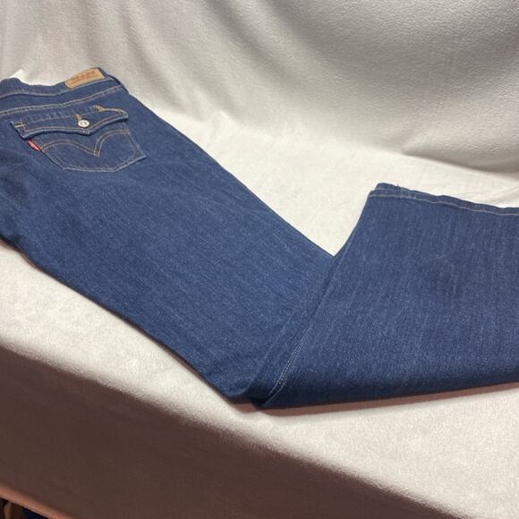 Levi's 515 boot cut blue jeans size 8 - Picture 8 of 12